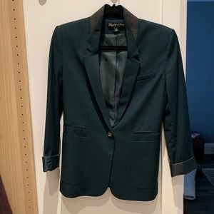 Hunter green blazer